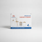 Kit para Banheiro e Lavabo 4 Peças com Bambu — imagem 1