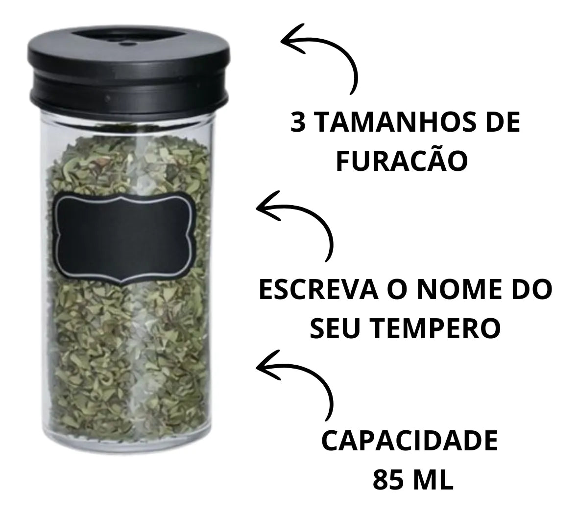 Porta-Condimentos Giratório com 9 Potes — imagem 5
