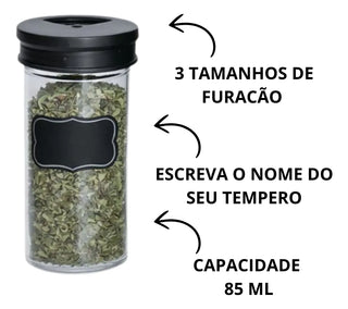 Porta-Condimentos Giratório com 9 Potes — imagem 5